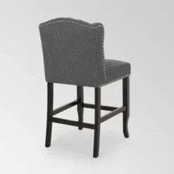Set Of 2 Foxcroft Wingback Counter Height Barstools - Christopher Knight Home -Christopher Knight Home GUEST acd2fbd4 ecdf 48dd ae5c 7663d69f3081