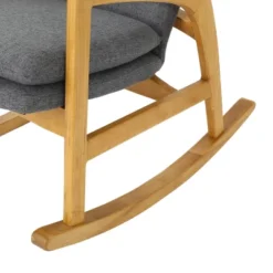 Braant Mid-Century Fabric Rocker - Christopher Knight Home -Christopher Knight Home GUEST b00636a8 a6c5 4c34 b9cf 16216dd651a3