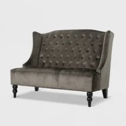 Leora Winged Loveseat - Christopher Knight Home 18 Leora Winged Loveseat - Christopher Knight Home -Christopher Knight Home GUEST b24122d3 1f05 4a45 b958 5941f2609441