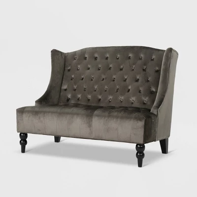 Leora Winged Loveseat - Christopher Knight Home 8 Leora Winged Loveseat - Christopher Knight Home - Image 6