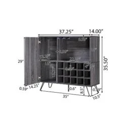 Lochner Mid Century Wine & Bar Cabinet - Christopher Knight Home -Christopher Knight Home GUEST b559191c 6372 4dd1 814e ff92c0333976