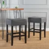 Set Of 2 Portman Backless Counter Height Barstools - Christopher Knight Home -Christopher Knight Home GUEST b583511a 9f80 4944 b007 9a2d9f95eb70