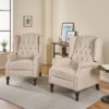 Set Of 2 Walter Contemporary Tufted Fabric Press-Back Recliners Beige - Christopher Knight Home 1 Set Of 2 Walter Contemporary Tufted Fabric Press-Back Recliners Beige - Christopher Knight Home -Christopher Knight Home GUEST b684e31d 1e9a 4fe4 ac2f 670273fe6433