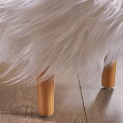 Levi Furry Yak Ottoman - Christopher Knight Home -Christopher Knight Home GUEST b7db69cd 3979 4373 bff3 2eabeb26ff7d