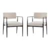 Christopher Knight Home Behrens Mid-Century Modern Upholstered Dining Chairs (Set Of 2) -Christopher Knight Home GUEST bb09b288 d1c7 47ca 9bba 29a2f1a81018