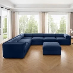 Christopher Knight Home Morley Modern 6-Seats Chenille Upholstered Storage L-Shape Sectional Sofa With Ottoman -Christopher Knight Home GUEST bb738258 070d 465d 838f b9b35b8663bd