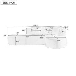 Christopher Knight Home Imre Modern Upholstered 4 Seater Corner Sectional Sofa With Pillows -Christopher Knight Home GUEST bbb699b3 5d10 4dee 9306 bd1a0a063e3c