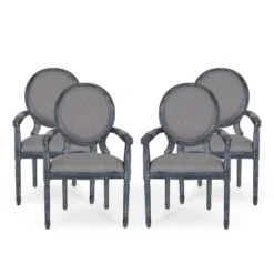 Set Of 4 Judith French Country Wood Upholstered Dining Chairs - Christopher Knight Home -Christopher Knight Home GUEST be6087e5 abe1 4f1d 8eba 9d289ae30dfe