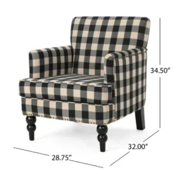 Harrison Tufted Club Chair - Christopher Knight Home -Christopher Knight Home GUEST bfa4c068 0d98 48d9 ba07 a207bbf415d2
