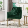 McDonough Modern Tufted Glam Accent Chair - Christopher Knight Home -Christopher Knight Home GUEST c31cc5ff 269d 4f74 961d c8b2fecfba91