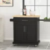 Batavia Contemporary Kitchen Cart With Wheels - Christopher Knight Home -Christopher Knight Home GUEST c3f8c4dd 7726 4e70 84ce 14e3de32e2b6