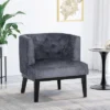 Clough Contemporary Fabric Tufted Accent Chair - Christopher Knight Home -Christopher Knight Home GUEST c6120318 38e9 46a8 9da9 eae505cd49d1