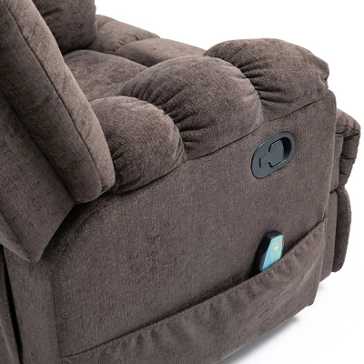Coosa Contemporary Pillow Tufted Massage Recliner - Christopher Knight Home 12 Coosa Contemporary Pillow Tufted Massage Recliner - Christopher Knight Home - Image 10