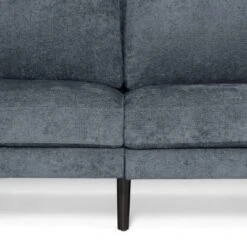 Malverne Contemporary 3 Seater Fabric Sofa With Accent Pillows Charcoal/Dark Brown - Christopher Knight Home -Christopher Knight Home GUEST cb60acef 6874 47ec 8a28 42b638fd99e7