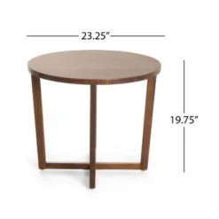 Tansy Small Accent Table - Wood - Rich Mahogany - Christopher Knight Home -Christopher Knight Home GUEST d4078e22 e57c 4777 93ff 34957efdb22f