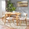 5pc Megann Mid-Century Dining Set - Christopher Knight Home -Christopher Knight Home GUEST d5ff3eac fc73 476f ae96 32c6b7859581