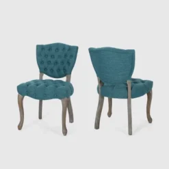 Set Of 2 Crosswind Tufted Dining Chair - Christopher Knight Home -Christopher Knight Home GUEST d71453d0 5381 4a2d a20e a73ab614ee5e