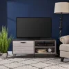 Veda Mid Century Modern TV Stand For TVs Up To 48" Gray - Christopher Knight Home -Christopher Knight Home GUEST d9ff1947 fe81 49fc b82f 5797ec57adfc