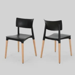 Set Of 2 Margaretta Modern Dining Chairs - Christopher Knight Home -Christopher Knight Home GUEST de33ad52 6db2 4bf4 b811 cd27baa46658
