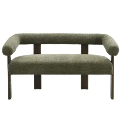 Christopher Knight Home Webb 53" Modern Rubberwood Boucle Upholstered Loveseat -Christopher Knight Home GUEST e01c4b74 c388 4024 83ee ad8c337cdbbe