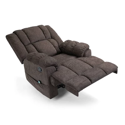 Coosa Contemporary Pillow Tufted Massage Recliner - Christopher Knight Home 4 Coosa Contemporary Pillow Tufted Massage Recliner - Christopher Knight Home - Image 2