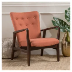 Becker Upholstered Armchair - Christopher Knight Home -Christopher Knight Home GUEST e29db72d 6cb6 4702 b2a0 cc26d030b6c2