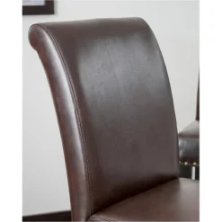 Set Of 2 Christopher Knight Home Lissette Leather Barstool - Brown 6 Set Of 2 Christopher Knight Home Lissette Leather Barstool - Brown -Christopher Knight Home GUEST e70ad5d2 f1bf 4a99 94ab e9a7159618f0