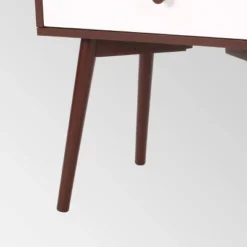 Burnett Mid Century Modern Side Table Brown - Christopher Knight Home -Christopher Knight Home GUEST f2284d16 2f08 4e24 a83c b13deea87513