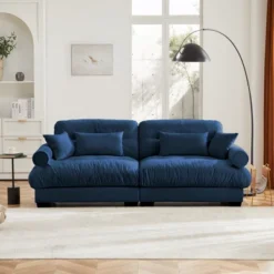 Christopher Knight Home Bernal 93.7" Modern 2 Seat Velvet Round Arm Sofa With Pillows 25 Christopher Knight Home Bernal 93.7" Modern 2 Seat Velvet Round Arm Sofa With Pillows -Christopher Knight Home GUEST f2afef7e 904e 45e9 b8e8 8281bb40291f