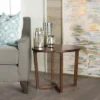 Tansy Small Accent Table - Wood - Rich Mahogany - Christopher Knight Home