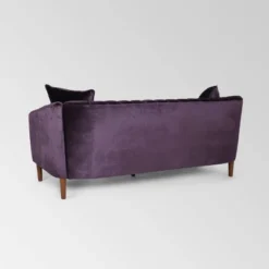 Ansonia Contemporary Velvet Sofa - Christopher Knight Home -Christopher Knight Home GUEST f6532aa2 ebd8 469e ac1f 5ff129be90e5